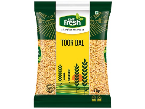 Earth Fresh Toor Dal, 1 kg
