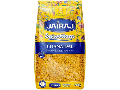 Jairaj Sarvottam Chana Dal, 500 g