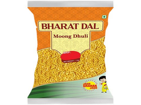 Bharat Dal Moong Dhuli, 1 kg