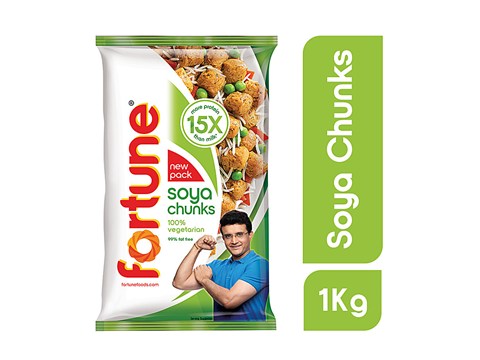 Fortune Soya Chunks, 1 kg