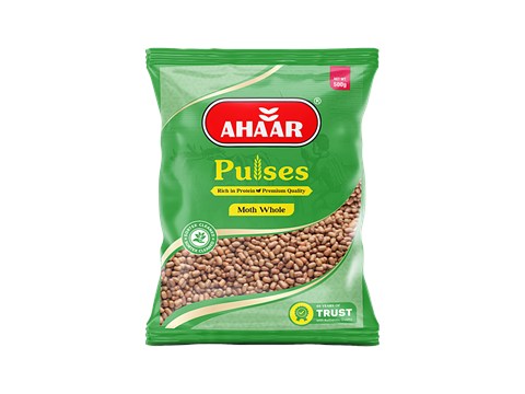 AHAAR Premium Moth Whole/Sabut Matki, 500 g