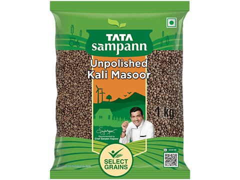Tata Sampann Unpolished Kali Masoor, 1 kg