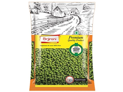 Brijrani Moong Sabut - Pure, Premium Quality, Rich In Protein, 500 g