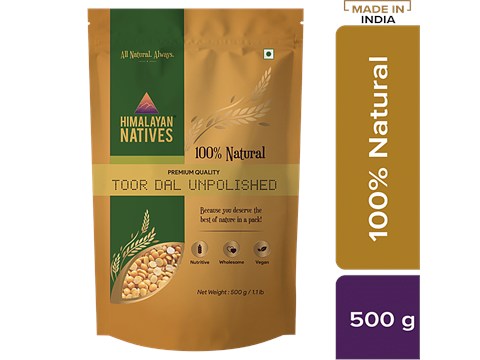Himalayan Natives Natives Toor Dal/Togari Bele - Unpolished, 500 g