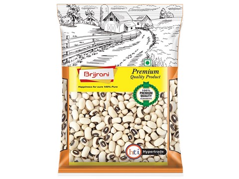 Brijrani White Lobiya - Pure & Premium Quality, 1 kg