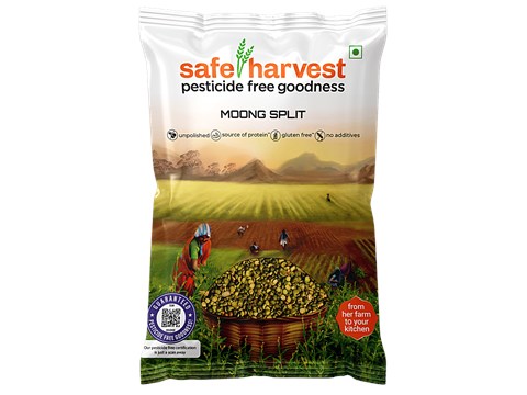 Safe Harvest Moong Split, 500 g