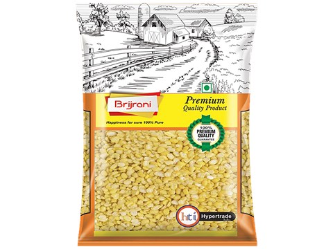 Brijrani Moong Dhuli - Pure, Premium Quality, Rich In Protein, 1 kg