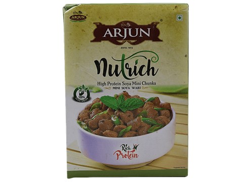 Arjun Soya Chunks - Mini, Nutrich, 200 g