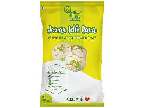 EatMillet Jowar Idli Rava, 500 g