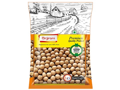 Brijrani Safed Matar - Pure & Premium Quality, 500 g