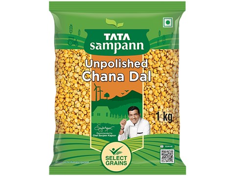 Tata Sampann Unpolished Chana Dal, 1 kg