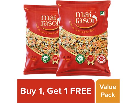 Mai Rasoi Mix Dal - Unpolished, 1 kg