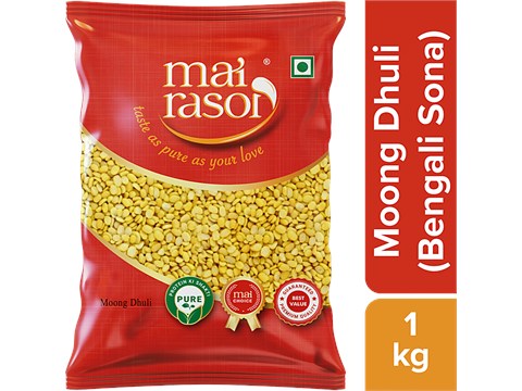 Mai Rasoi Bengali Sona Moong Dal - Unpolished, 1 kg