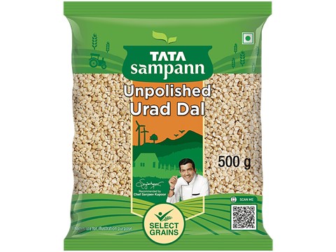 Tata Sampann Urad Dal/Uddina Bele, 500 g