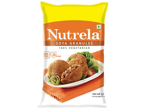 Nutrela Soya Granules - High Protein, 1 kg