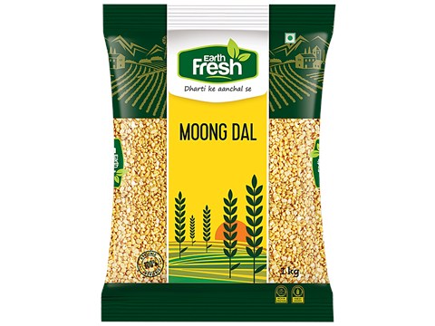 Earth Fresh Moong Dal, 1 kg