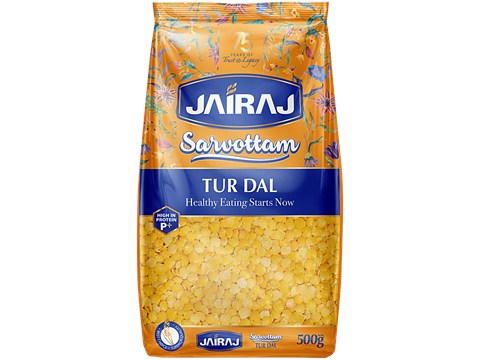 Jairaj Sarvottam Tur Dal, 500 g