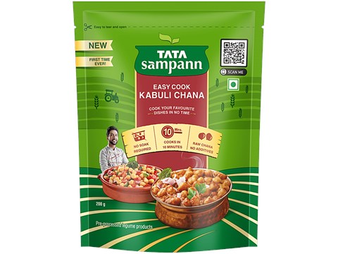 Tata Sampann Easy Cook Kabuli Chana, 200 g