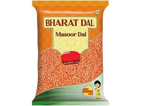 Bharat Masoor Dal, 1 kg