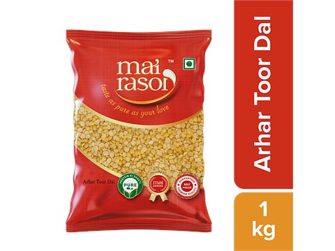 Mai Rasoi Toor/Tur/Arhar Dal, 1 kg