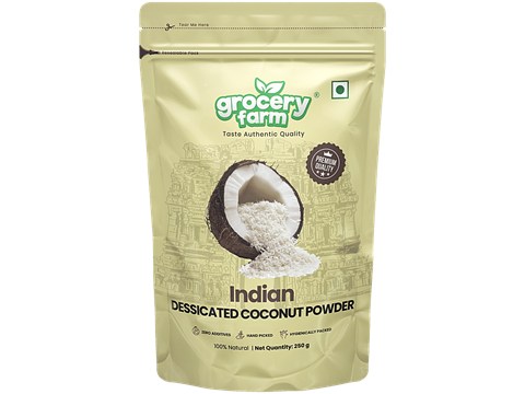 Grocery Farm Indian Desiccated Coconut Powder, 250 g