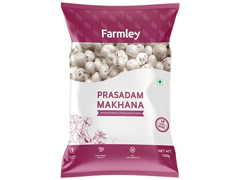 Farmley Prasadam Makhana - Foxnuts, 100 g