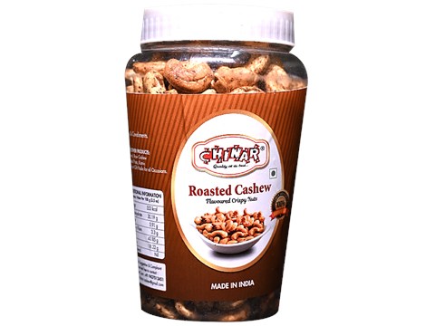 Chinar Roasted Cashew - Flavoured Crispy Nuts, Large, 490 g
