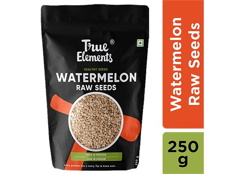 True Elements Raw Watermelon/Magaj Seeds - Protein-Rich, 250 g
