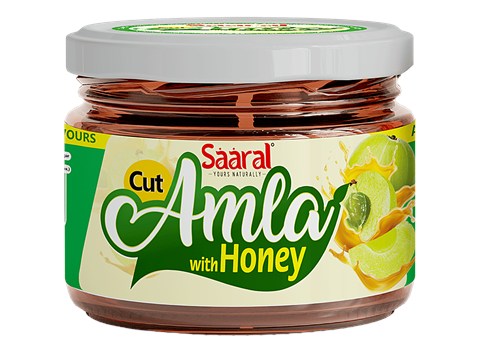 Saaral Cut Amla With Honey, 250 g