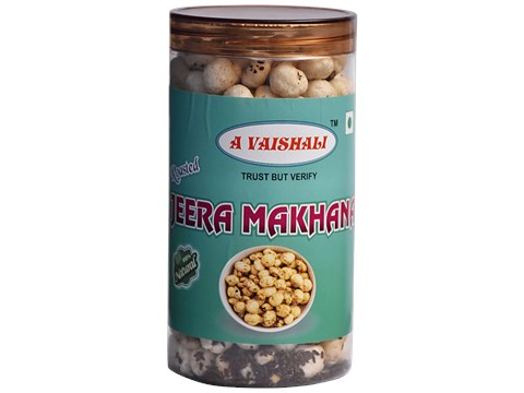 A VAISHALI Roasted Jeera Makhana, 75 g