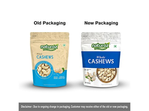 Naturoz Whole Cashews, 500 g