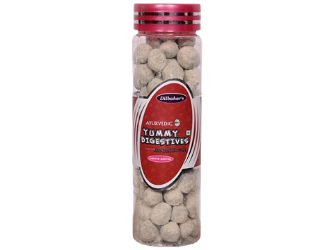 Dilbahar's Ayurvedic Yummy Digestives - Anardana Goli, 100 g