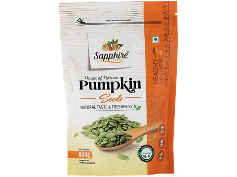 Sapphire Dry Nuts Pumpkin Seeds, 200 g