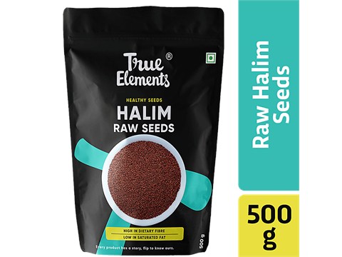 True Elements Halim Seeds - Healthy Seeds , For Weight Loss, 500 g