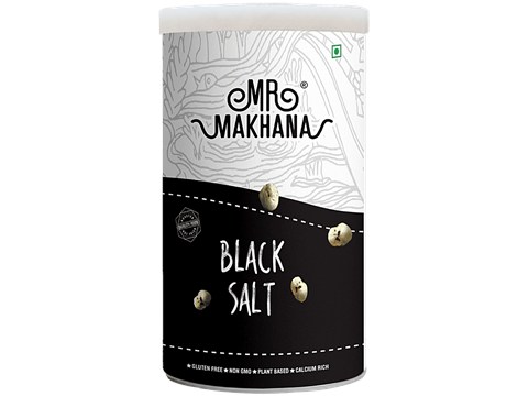 MR. MAKHANA Black Salt Roasted Makhana, 80 g