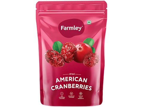 Farmley Dried American Cranberries, 200 g