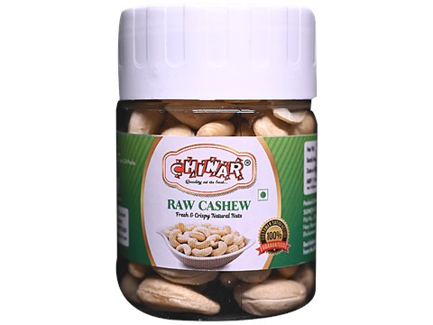 Chinar Raw Cashew/Kaju - Fresh & Crispy, Small, 130 g