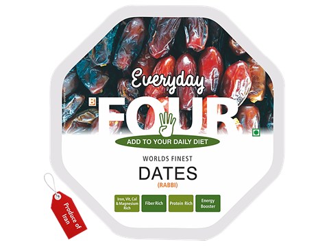 Everyday Four Rabbi Dates - World's Finest, 400 g