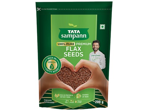 Tata Sampann Premium Flax Seeds, 200 g
