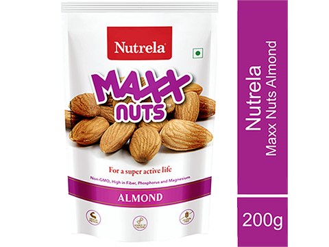 Nutrela Maxx Nuts Almond, 200 g