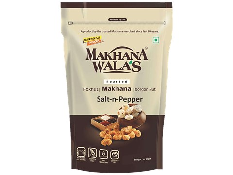 Makhanawala's Roasted Makhana - Salted-n-Pepper, 70 g
