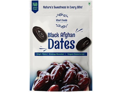 Khari Foods Black Afghan Dates, 400 g