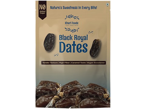 Khari Foods Black Royal Dates, 400 g