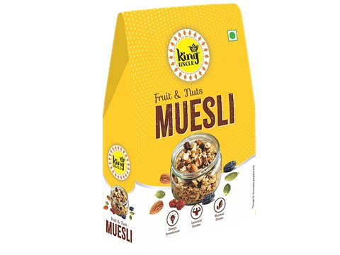 King Uncle Fruit & Nuts Muesli, 250 g