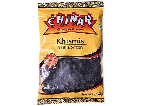 Chinar Khismis - Black, Fresh & Sweet, 200 g