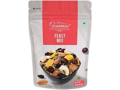 Gourmia Feast Mix - Assorted Dry Fruits, 150 g