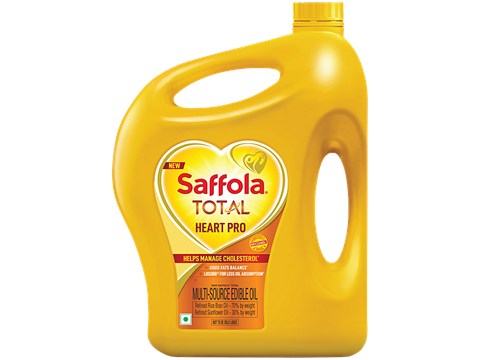 Saffola Total Heart Pro Edible Oil, 1.82 kg