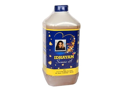 Idhayam Oil - Sesame, 2 L