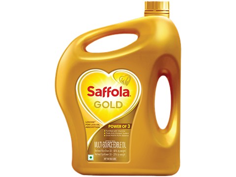 Saffola Gold Edible Oil, 1.82 kg