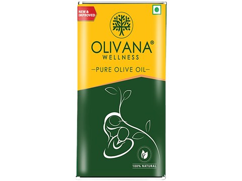 Olivana Wellness Olive Oil - Vitamin E & Pro Vitamin A, 500 ml